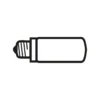 LED Lamp E14 8W 2700K T28