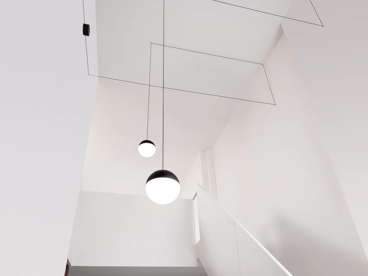 String Light Sphere