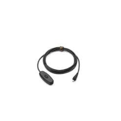 Taccia Led Black jack plug with cable and push dimmer